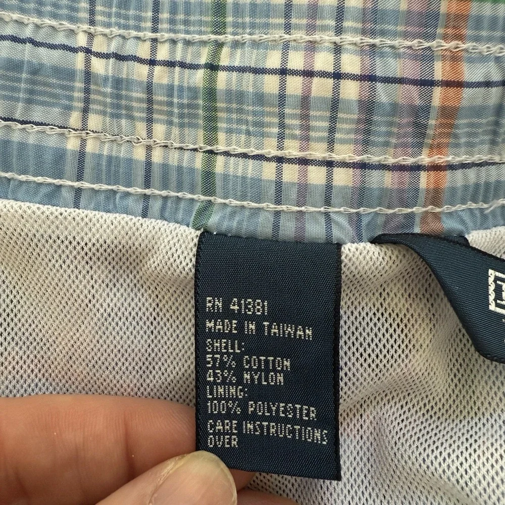 Polo Ralph Lauren Swim Trunks Men's 2X Big Multicolor Plaid 6